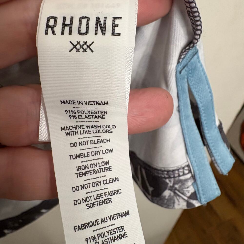 Rhône men’s NWT’s sport Camo golf polo. Size XL - Picture 5 of 7